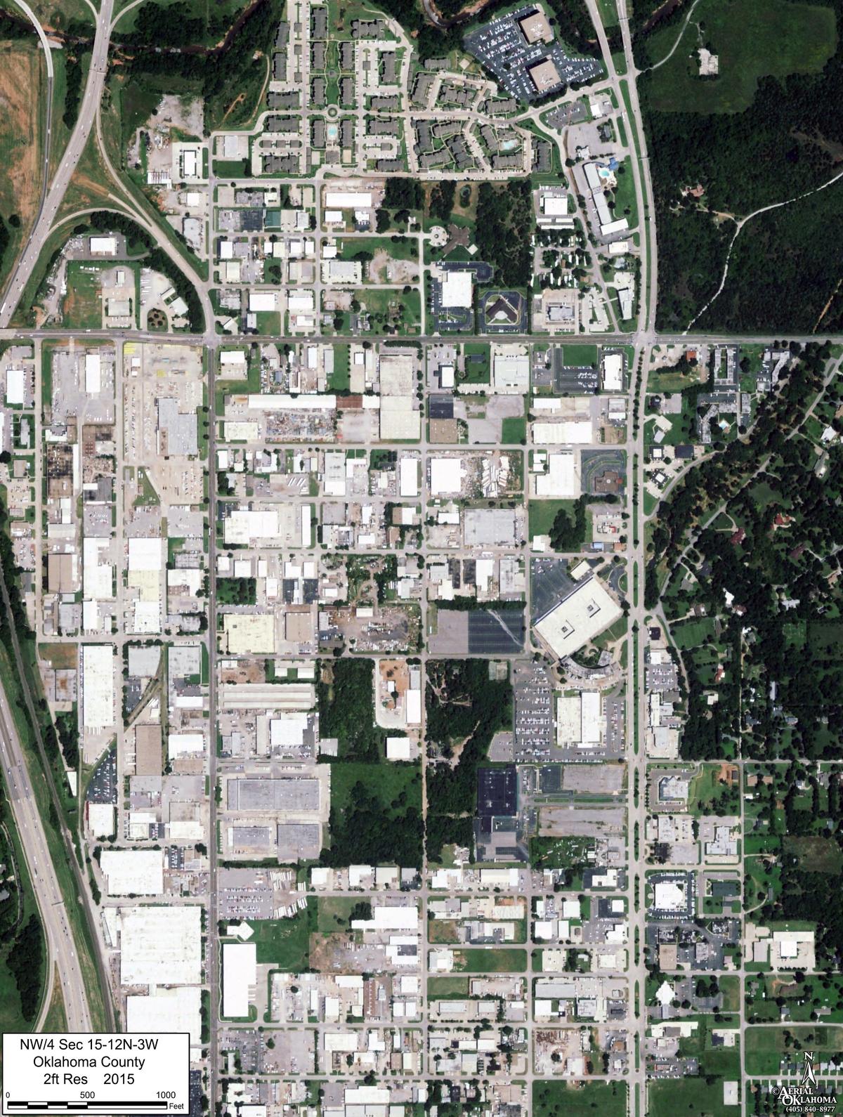 2015: the apartments finished and the industrial grid full